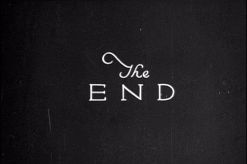 The end